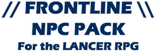 Frontline NPC Pack