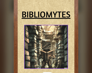 Bibliomytes - TTRPG Supplement  