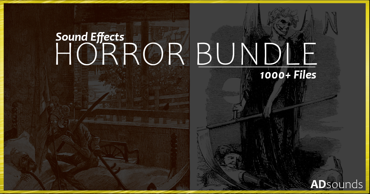 Horror Bundle - Sound Effects