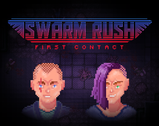 Swarm Rush - first contact