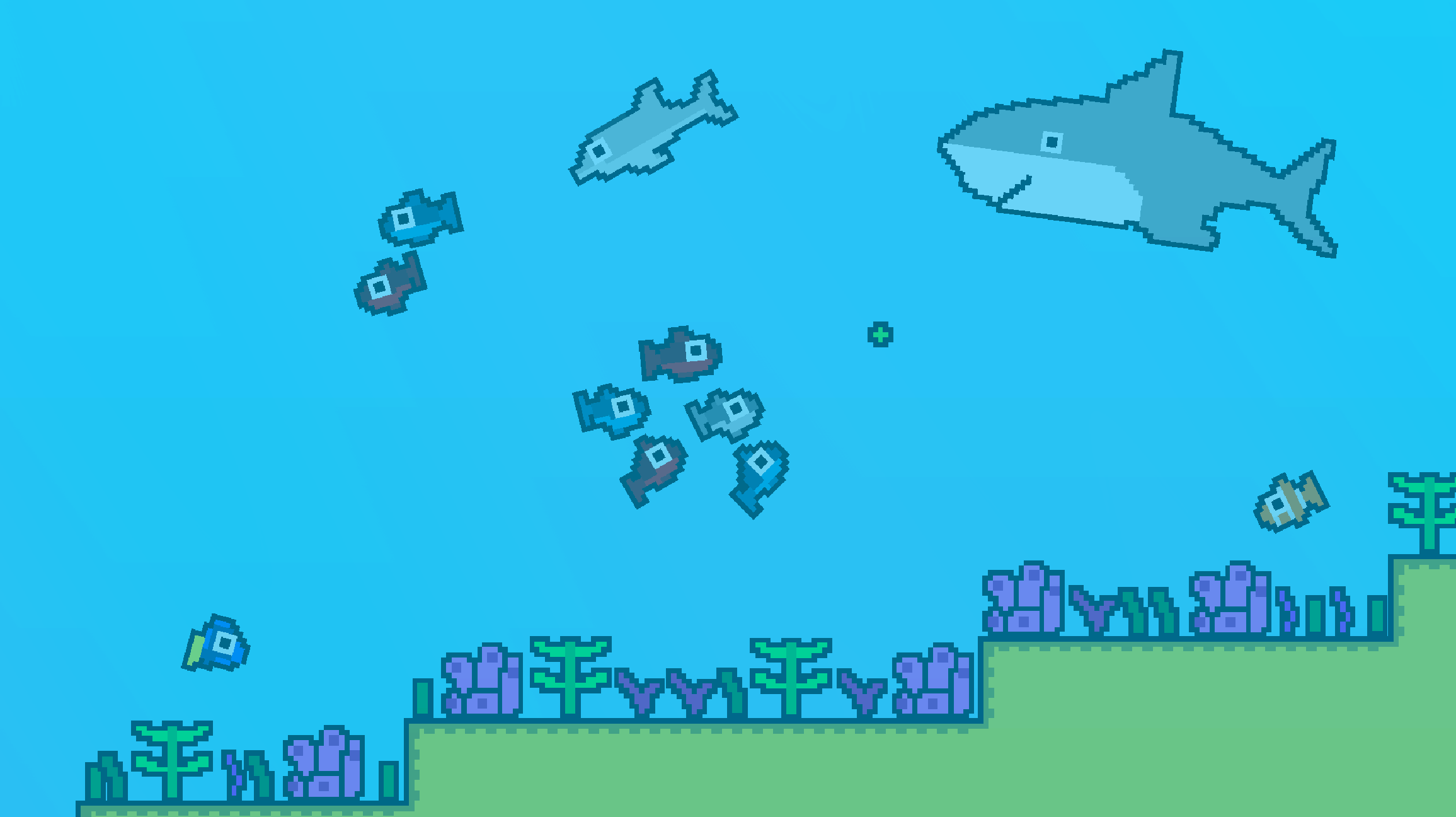 Shoal of fish by Gold356 for Brackeys Game Jam 2022.2 - itch.io