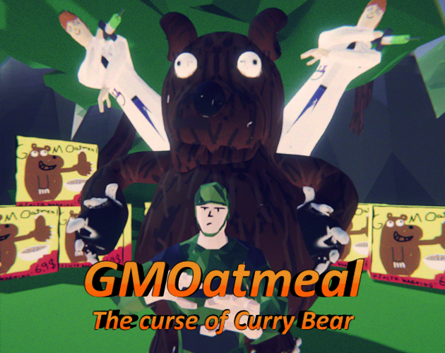 Cover image for GMOatmeal - The curse of Curry Bear