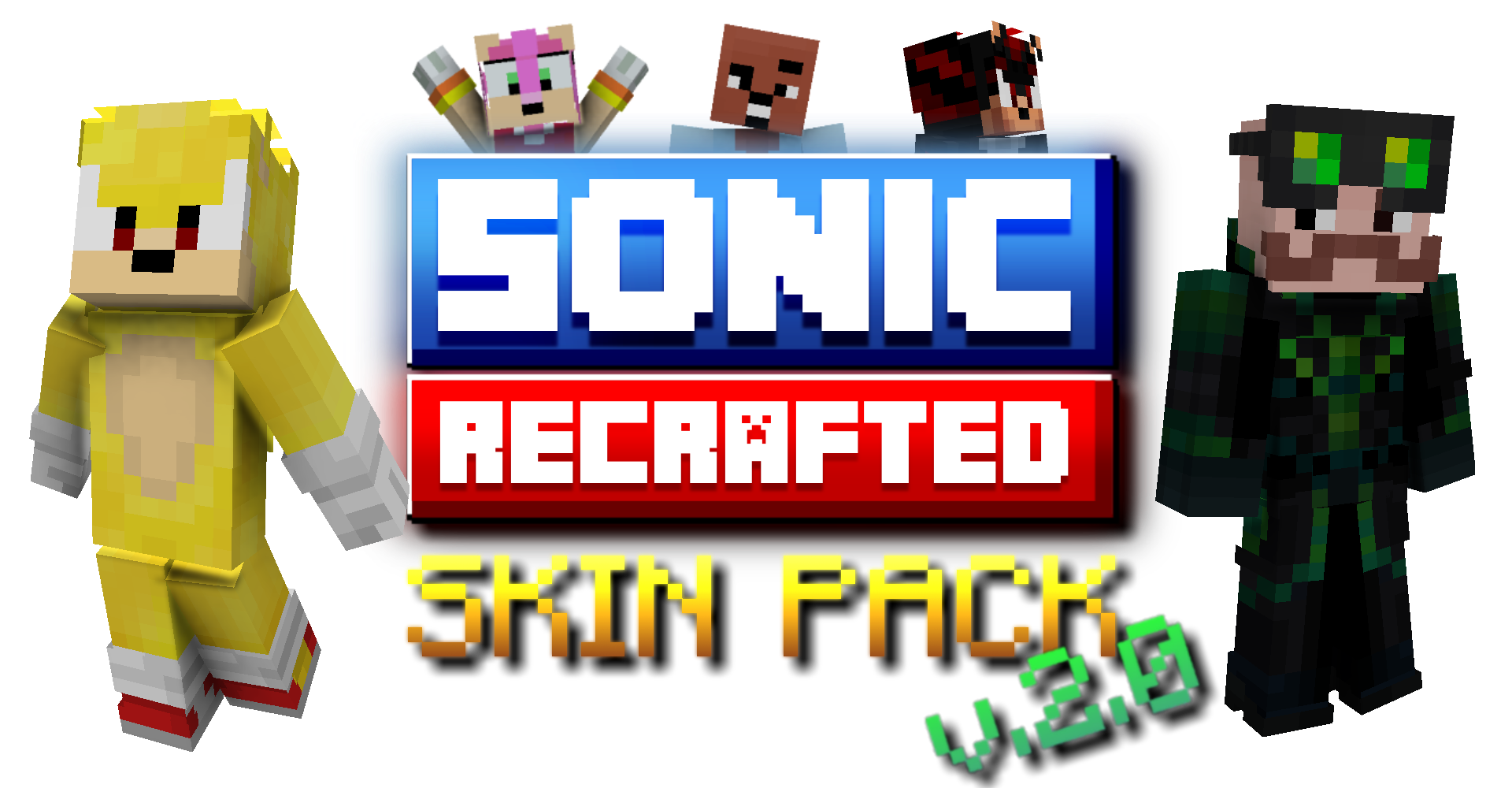 Super Sonic (Movie) Minecraft Skin