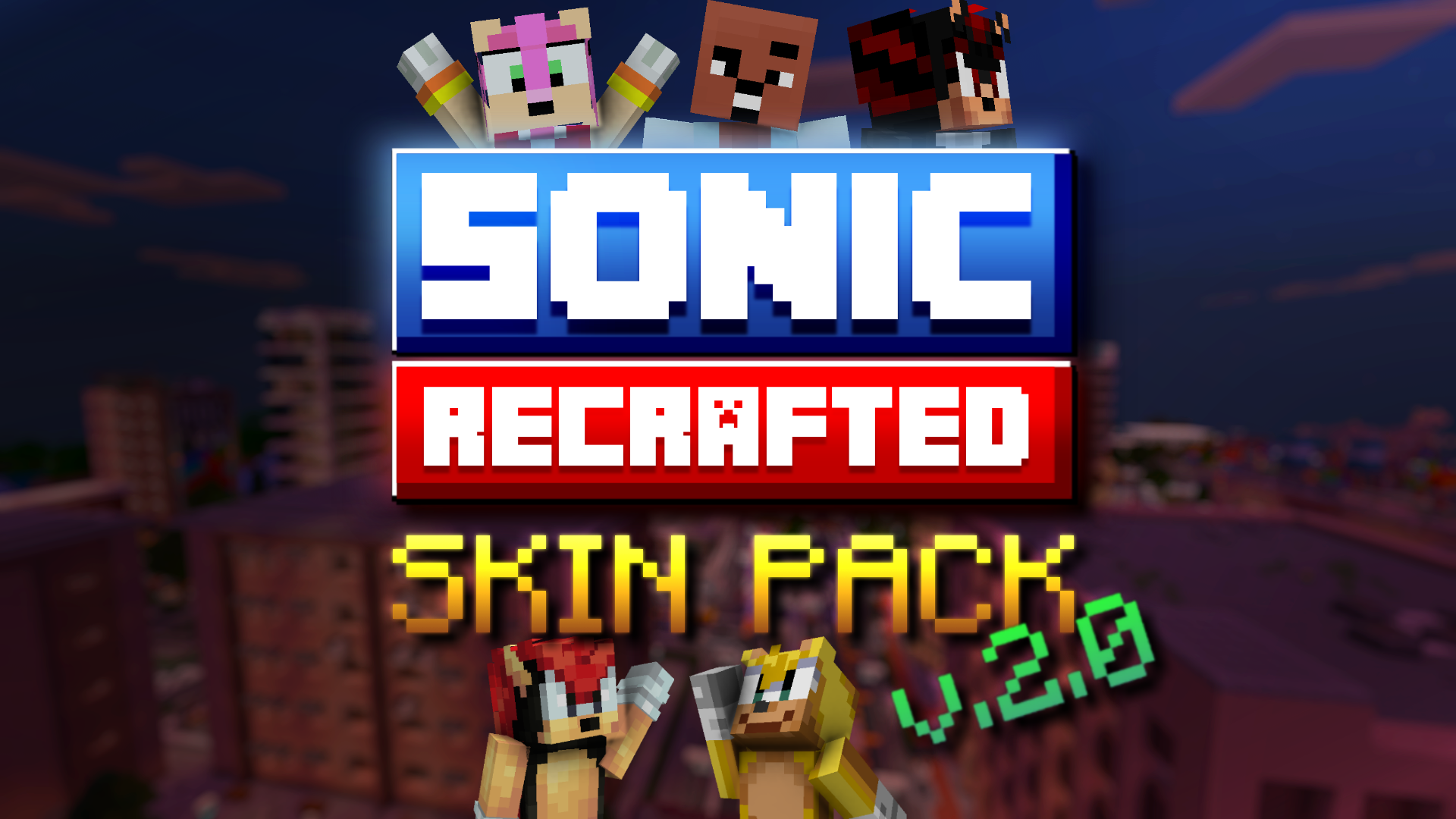 Super Sonic (Movie) Minecraft Skin