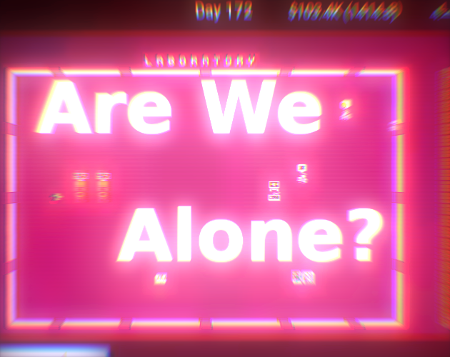 Cover image for Are we alone?