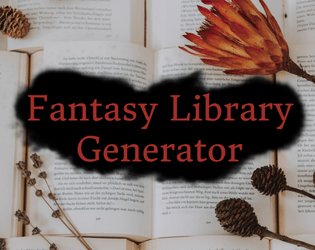 Fantasy Library Generator  