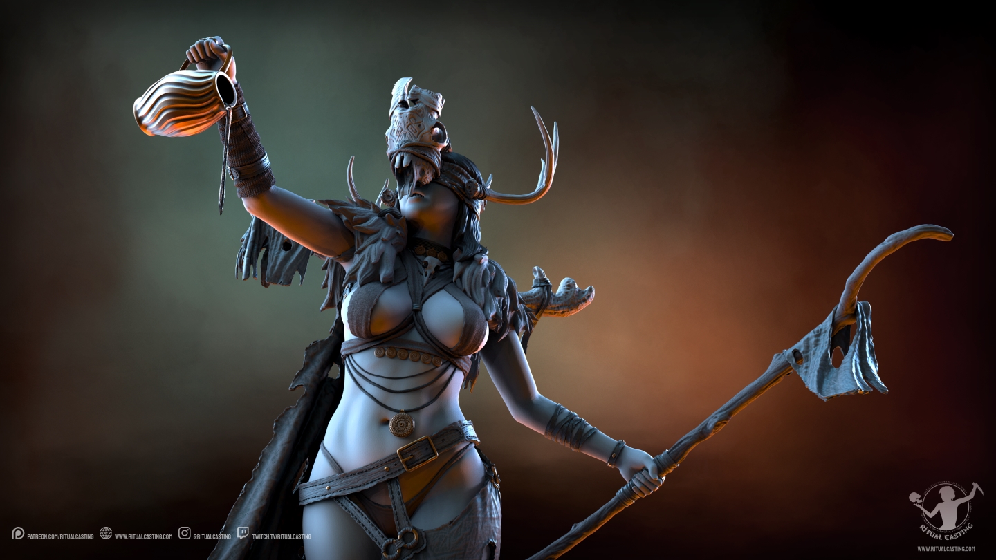 Cover image for Ritual Casting September 2022 Release - Ronelle, the Seeress