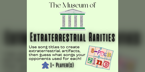 Cover image for The Museum of Extraterrestrial Rarities