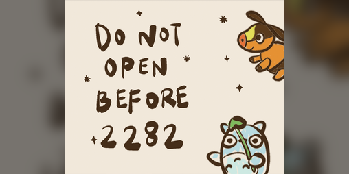 Cover image for Do Not Open Before 2282