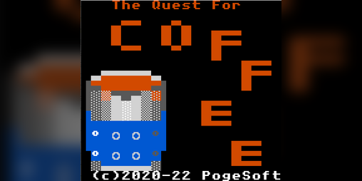 Cover image for The Quest for Coffee - Gameboy Color edition