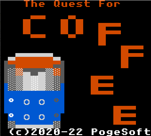 Cover image for The Quest for Coffee - Gameboy Color edition