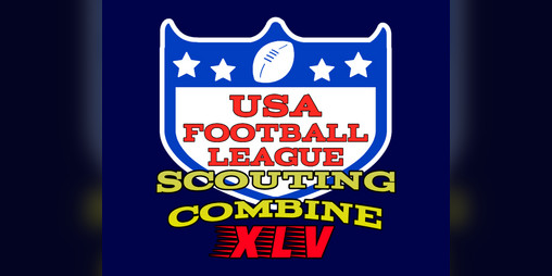 Cover image for USA Football League Scouting Combine XLV