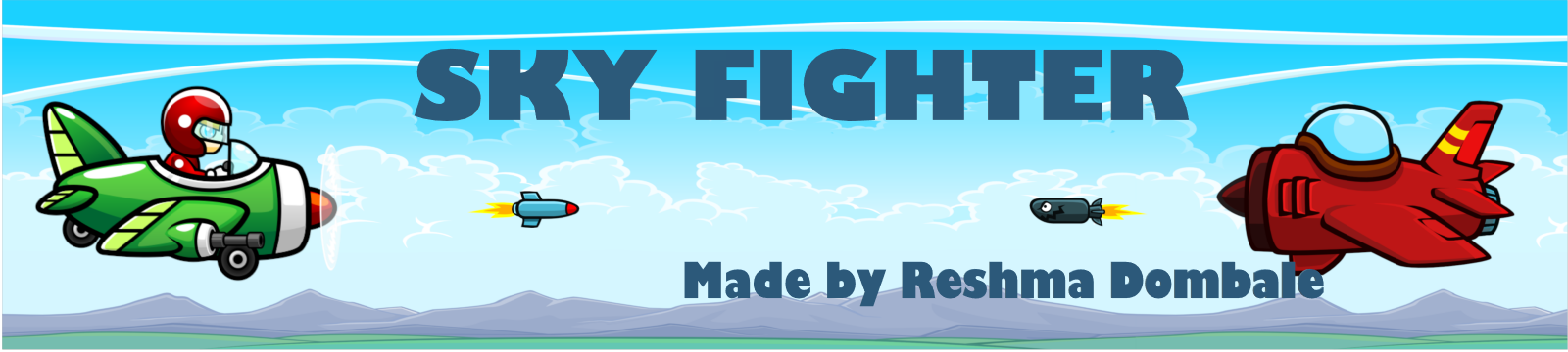 Sky Fighter : 2D Endless Runner
