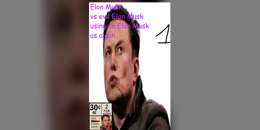 Cover image for GAY Elon Musk vs evil GAY Elon Musk using a GAY Elon Musk as a gun