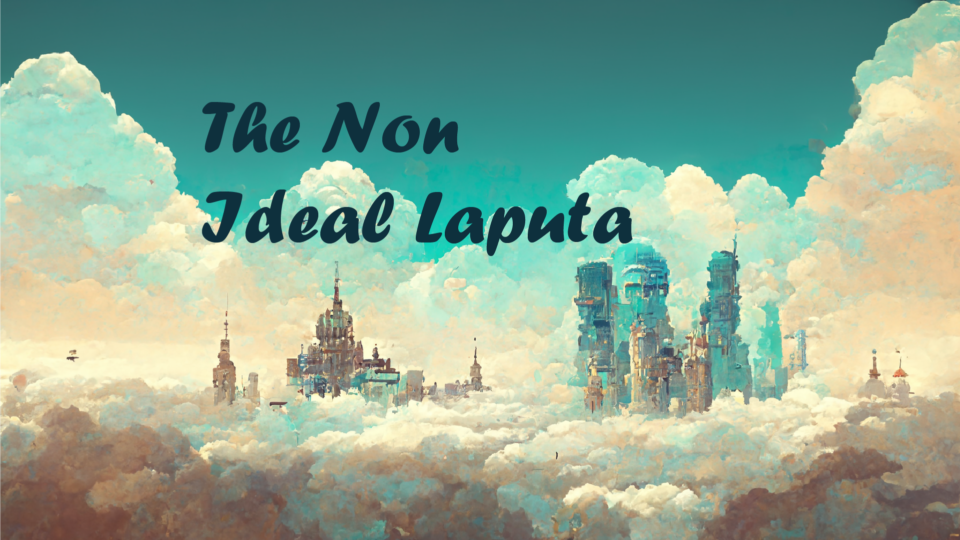 The non ideal Laputa 未理想的理想空城