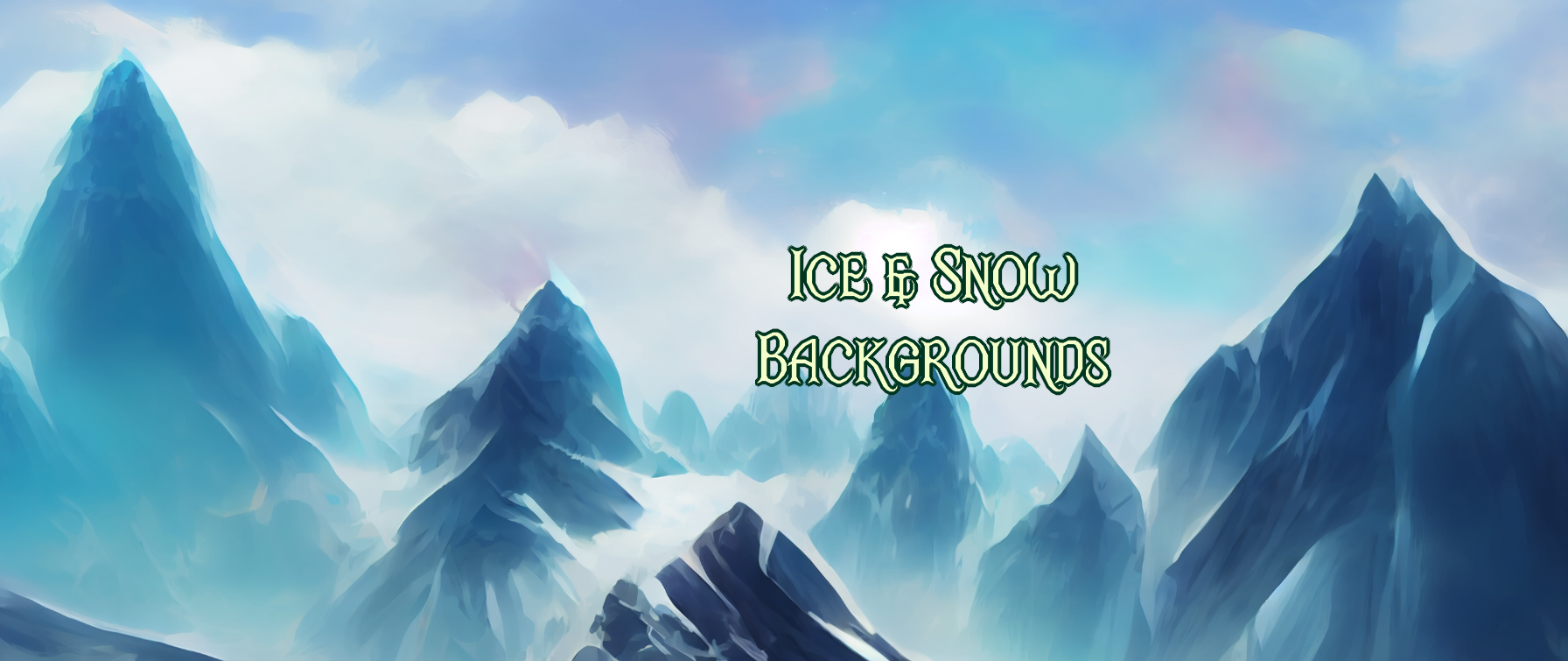 Fantasy Ice and Snow Backgrounds