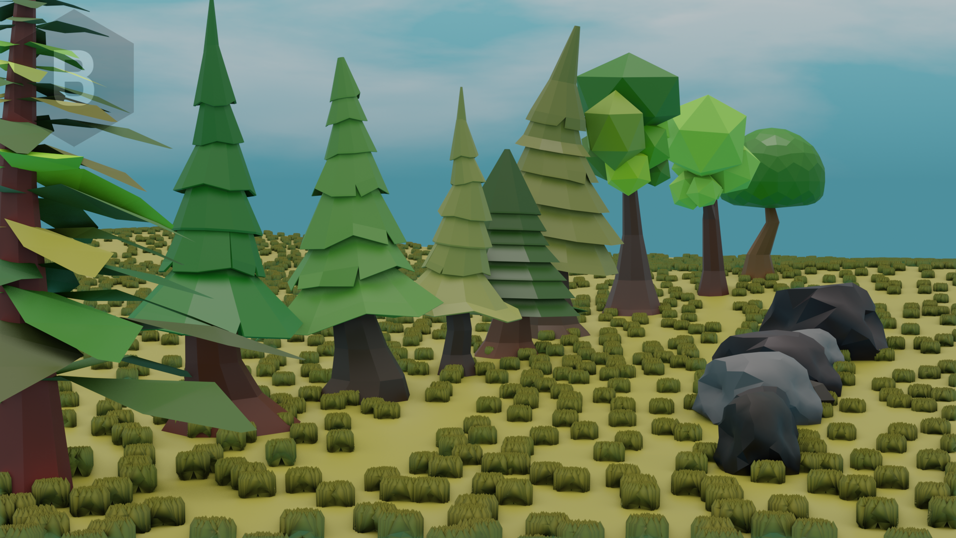 Low Poly Forest Assets Pack