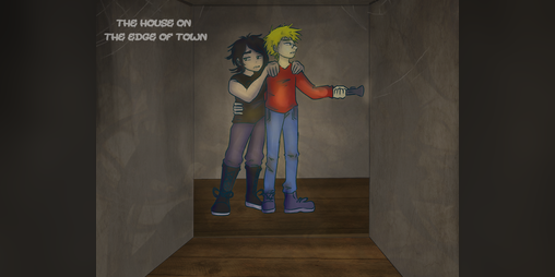 Cover image for The house on the edge of town