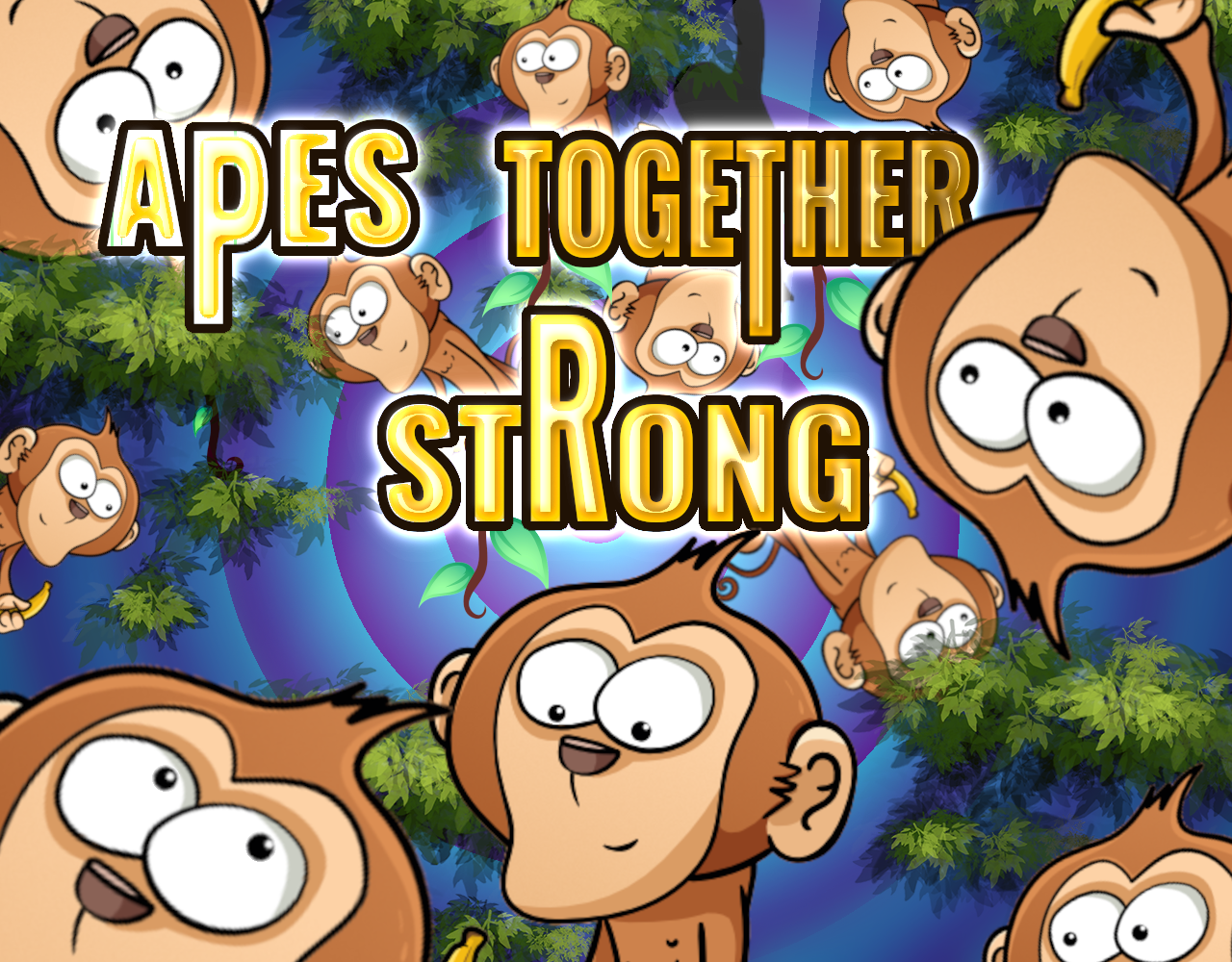 Apes! Together! Strong! (Prototype) by Lion In A Box Games for Brackeys