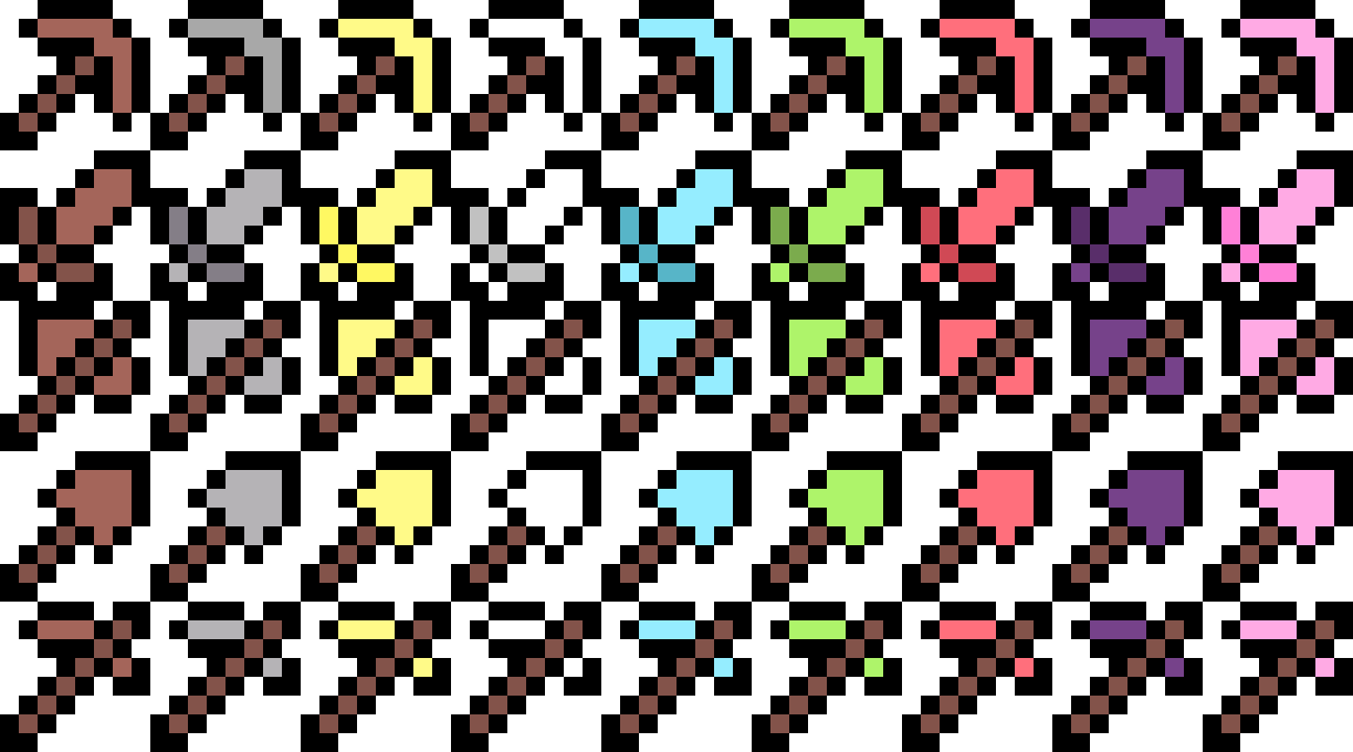 8x8 Pixel Art Tools by zippycrow20