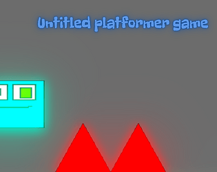 Untitled platformer game