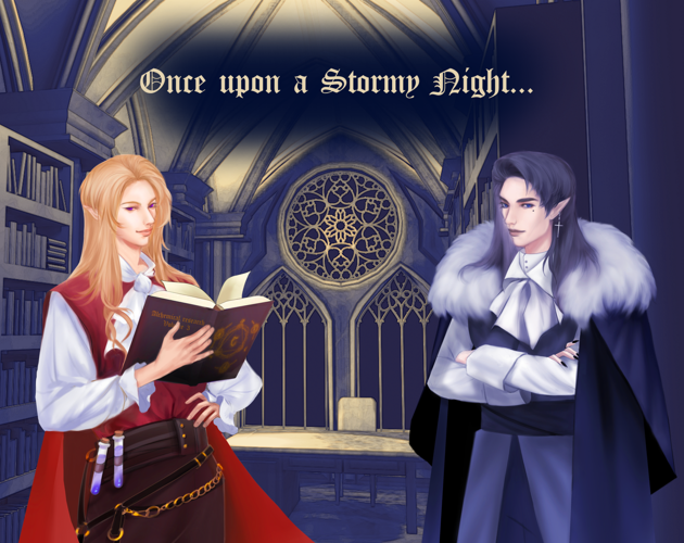 Cover image for Once upon a Stormy Night...