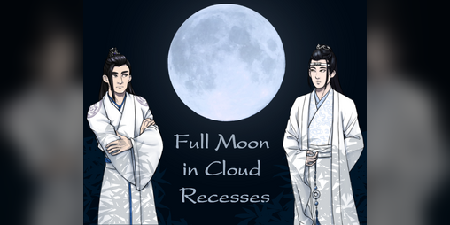 Cover image for Full Moon in Cloud Recesses