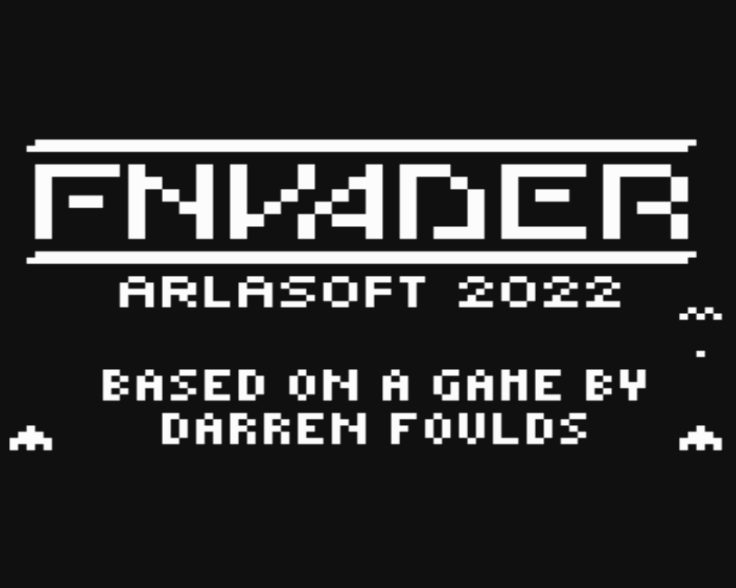 Cover image for Fnvader (Channel F)