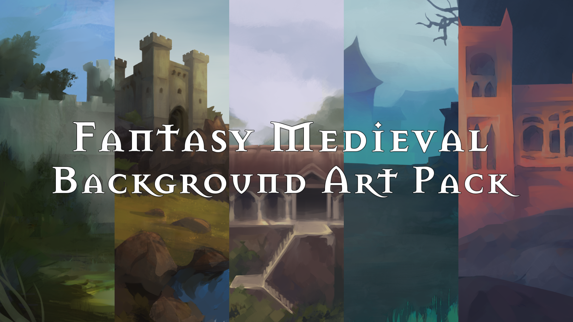 Fantasy Medieval Background Art Pack
