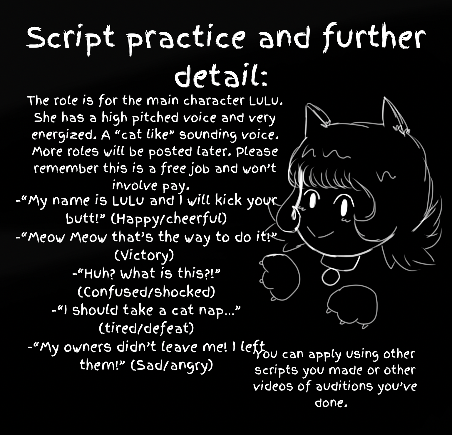  Voice Acting Looking For Voice Actor FREE SMALL PROJECT Help 