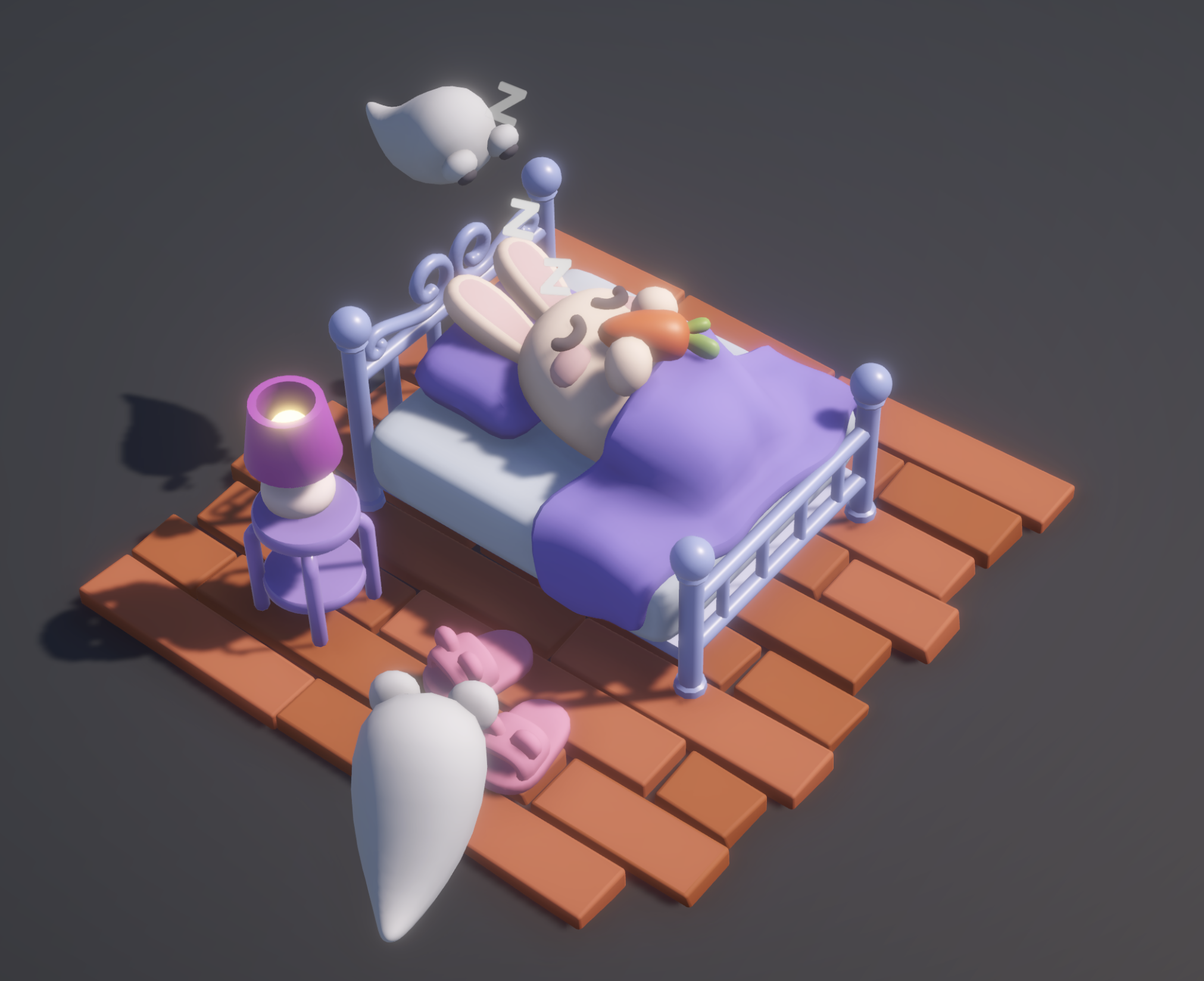 Cover image for Sleepy Bunny