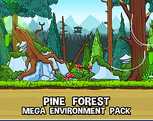 Top game assets tagged Backgrounds and Forest 