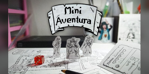 Cover image for Mini Aventura The magic sword (A espada Magica)