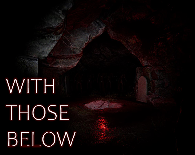Cover image for WITH THOSE BELOW