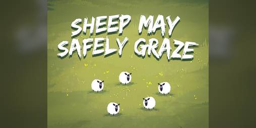 Cover image for Sheep may safely graze