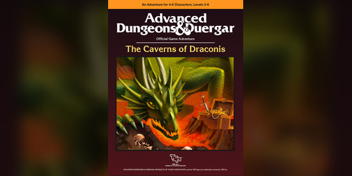 Cover image for The Caverns of Draconis