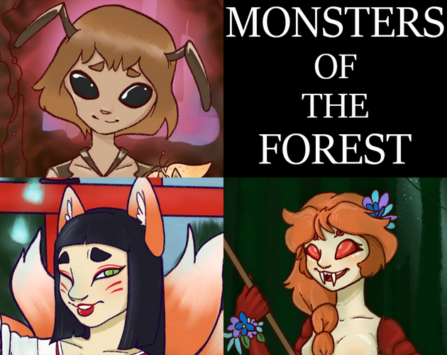 Cover image for Monsters of The Forest
