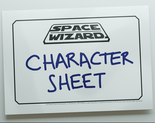 Space Wizard - Character Sheet  