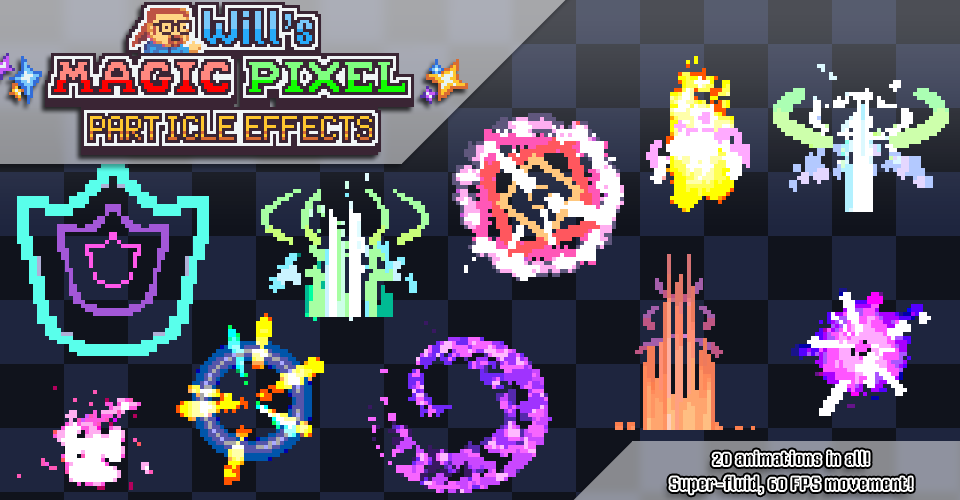 Will's Magic Pixel Particle Effects