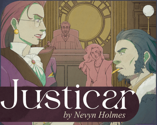 Justicar   - A mystery RPG of courtroom drama and justice! 