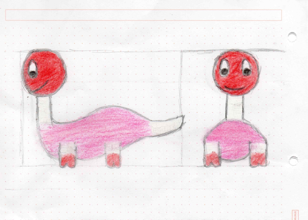 Dibujo Dinochups