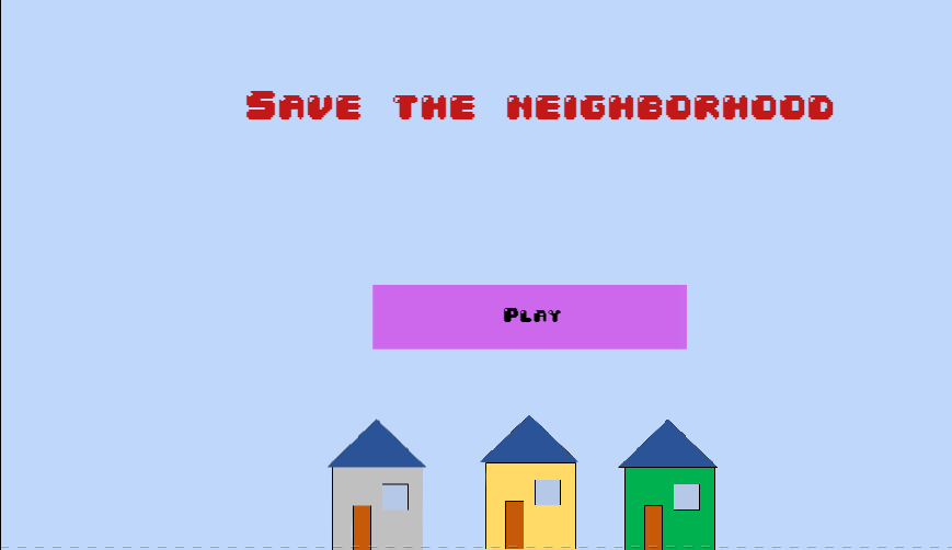 Save the neighborhood