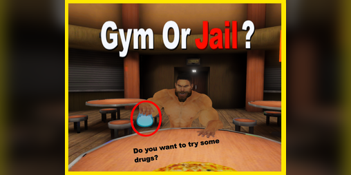 Download Gym Or Jail Gigachad Horror android on PC