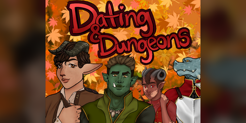 Cover image for Dating and Dungeons