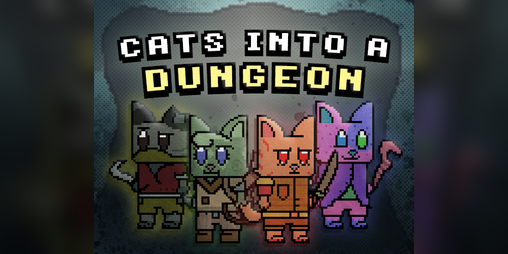 Cover image for Cats Into A Dungeon