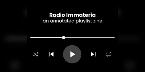 Cover image for radio immateria