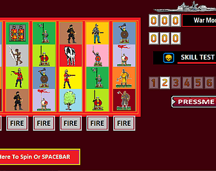 Wargame Slot Machines NON gambling