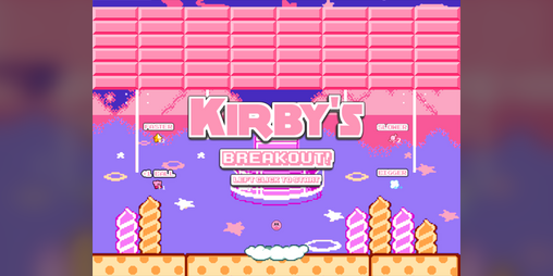 Cover image for Kirby's breakout: fangame