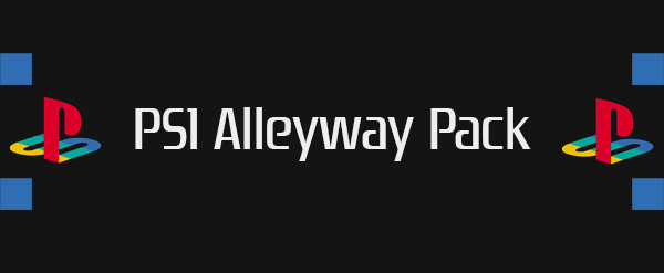 PS1 PSX Style - Alleyway Asset Pack -  (PlayStation 1)