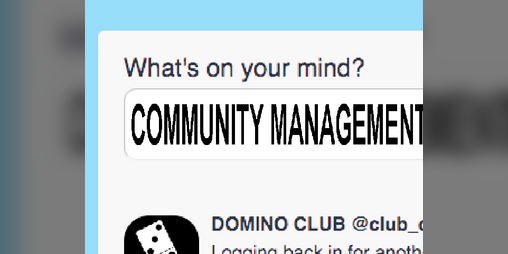 Cover image for community management